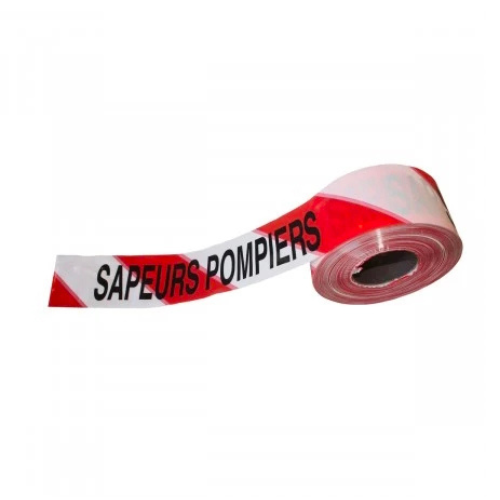 ruban-signalisation-polyethylene-sapeurs-pompiers-rouge-blanc-75mmx250m